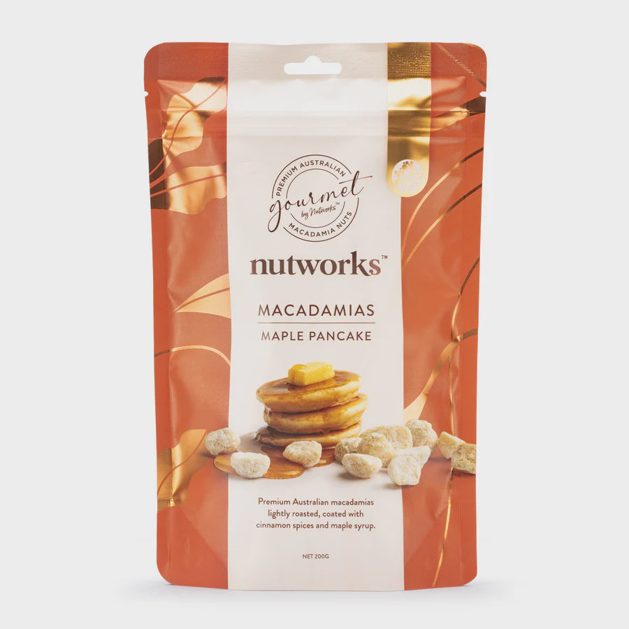 Nutworks Macadamias Maple Pancake 200g
