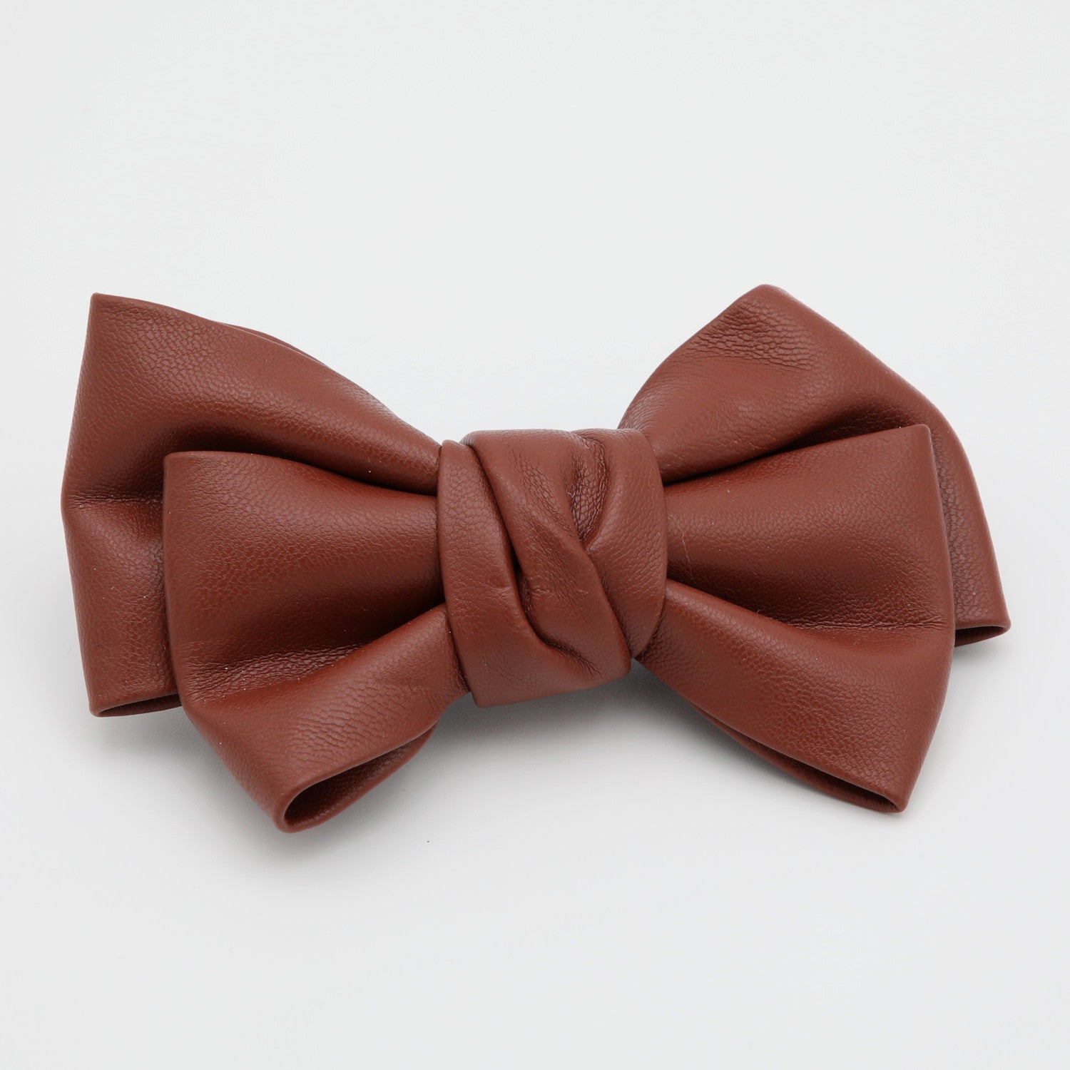 Hair Clip - Medium / Leather Bow