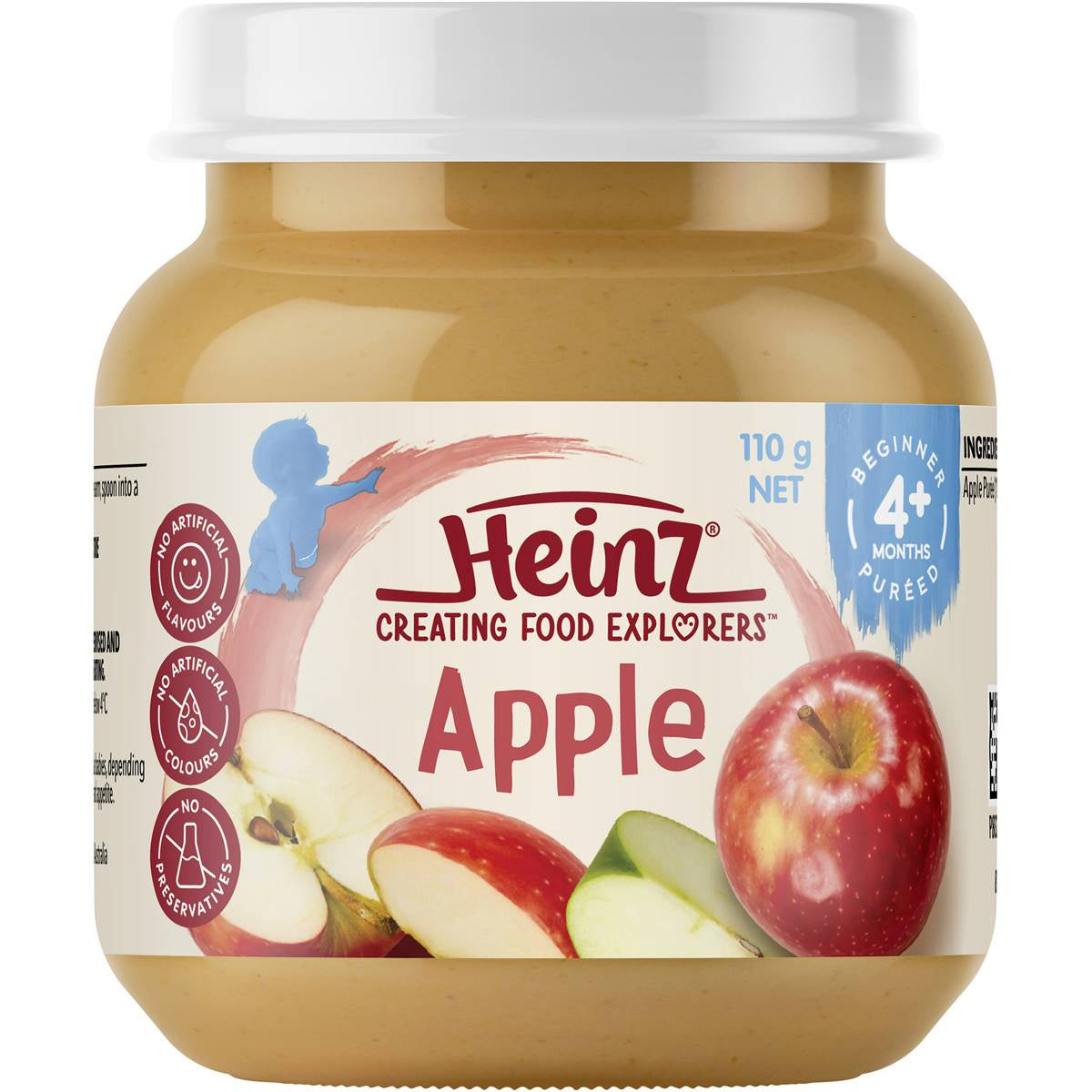 Heinz Apple Baby food Jar 4+ months 110g