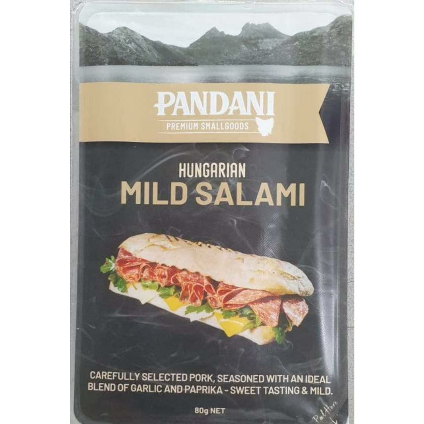 Pandani Hungarian Mild Salami Sliced 250g