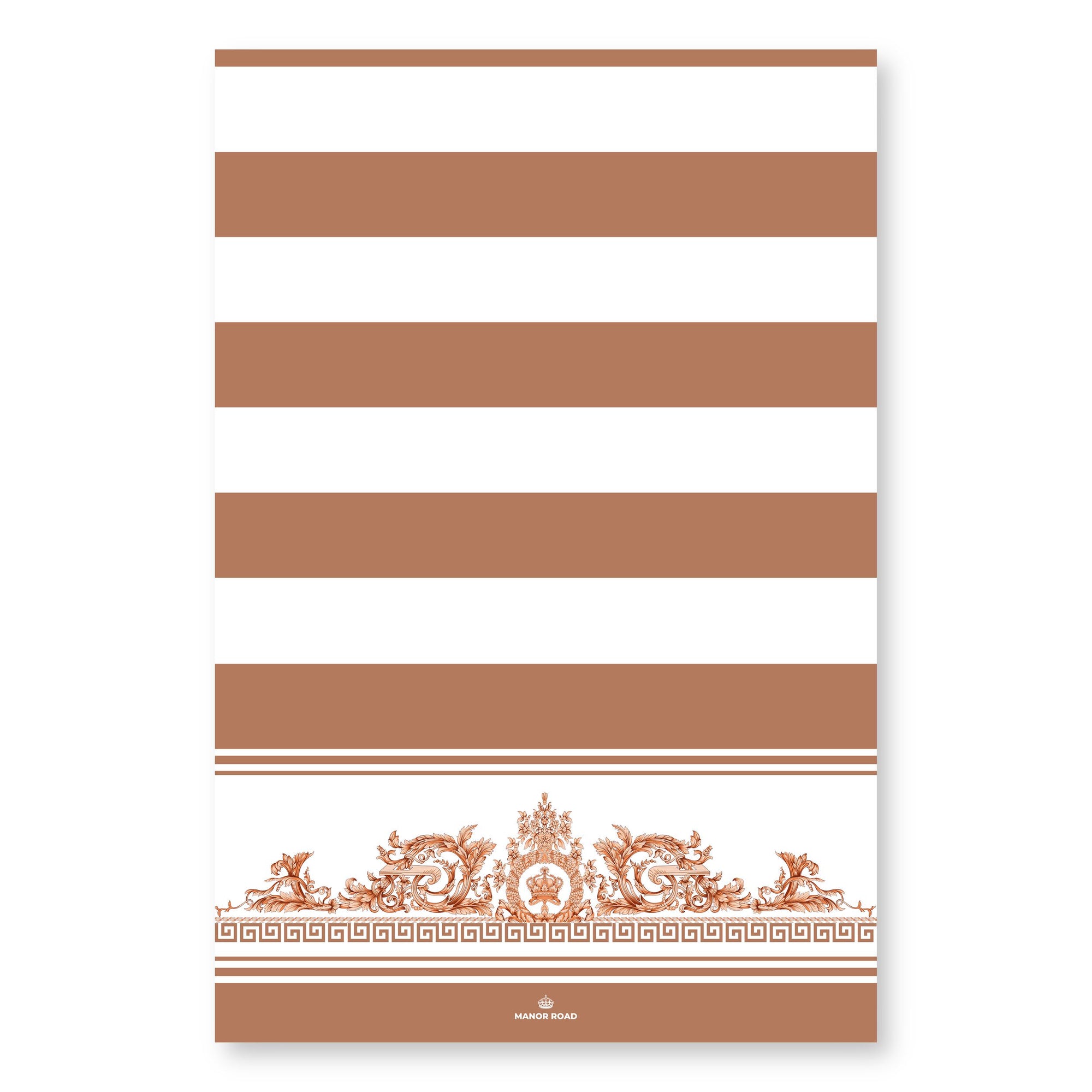 Manor Road Gift Boxed Tea Towel Rococo Rose Gold