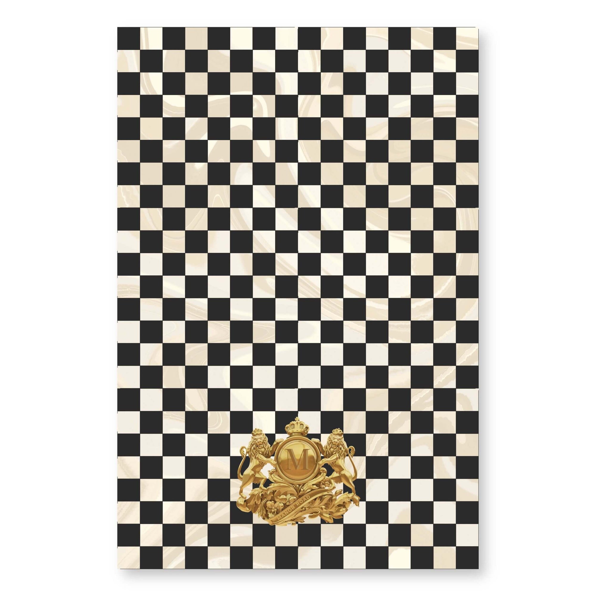 Manor Road Gift Boxed Tea Towel Marble Royale