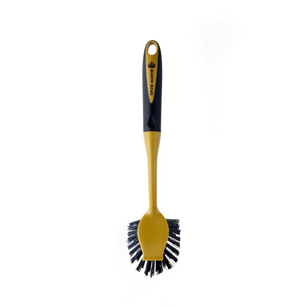 Manor Road Dish Brush - Black & Gold