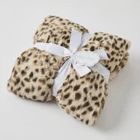 Jiggle & Giggle Animal Print Faux Fur Baby Blanket