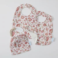 Jiggle & Giggle Juliet Muslin Bib Set of 2