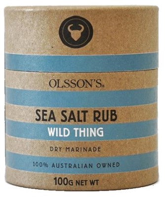 Olsson's Wild Thing Sea Salt Rub 100g