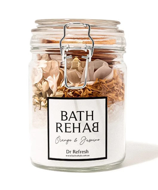 Bath Rehab Bath Soak - Dr Refresh Orange 300g Jar