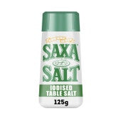 Saxa Iodised Table Salt 125g