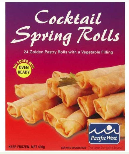 Pacific West Cocktail Spring Rolls 430g