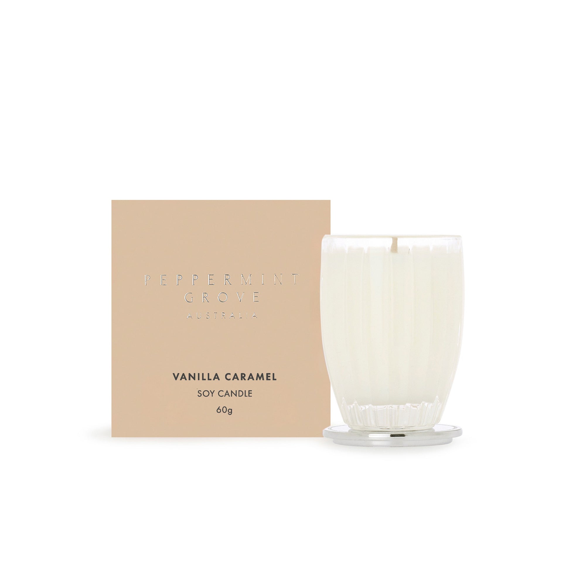 Peppermint Grove Candle 60g Vanilla Caramel