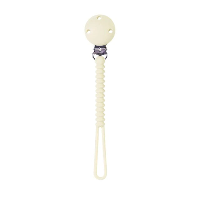 Silicone Dummy Clip - Cream