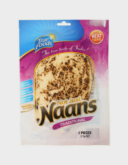 True Foods/ Simson's Naan Bread 250g