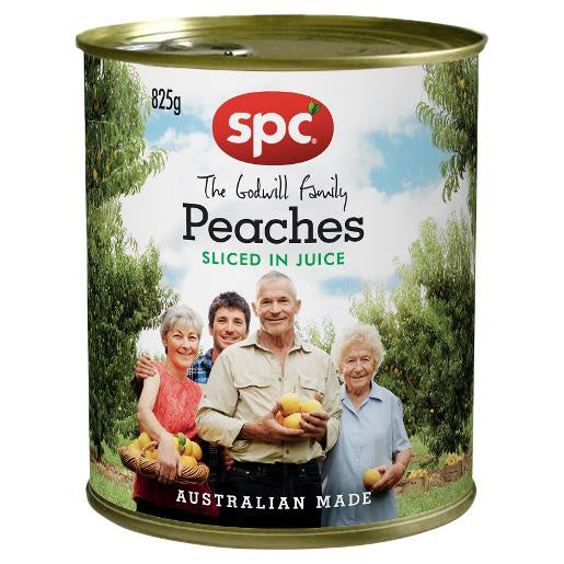 SPC Peaches Sliced in Natural Juice 825g