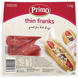 Primo Slim Franks 500g