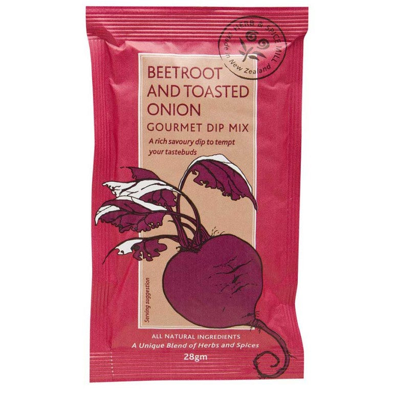 Herb & Spice Mill Co Beetroot & Toasted Onion Dip Mix 28g