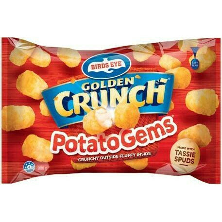 Birds Eye Golden Crunch Potato Gems 900g