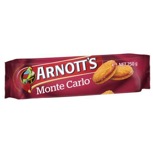 Arnott's Monte Carlo 250g