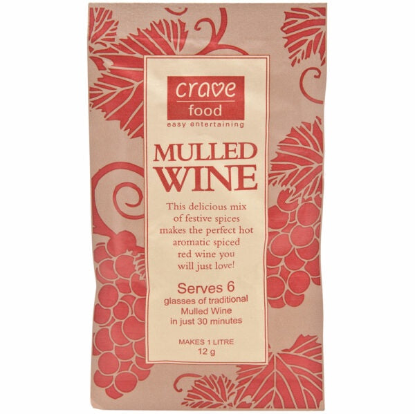 Crave Food Mulled Wine Mix 12g