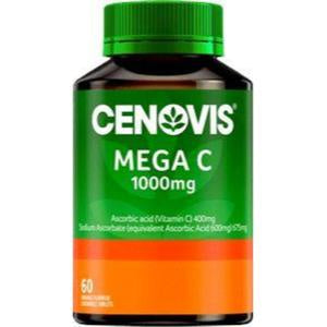 Cenovis Mega C Orange Chewable Tablet 1000mg 60pk