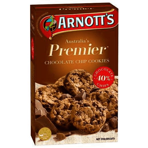 Arnott's Premier Chocolate Chip Cookie 310g