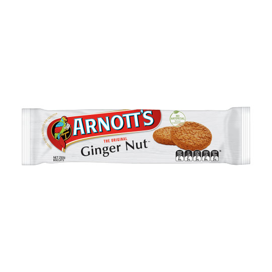 Arnott's Gingernut Biscuits QLD 250g