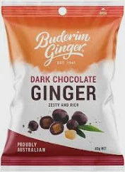 Buderim Ginger Dark Chocolate Coated Ginger 40g