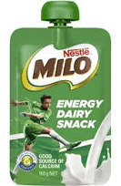 Nestle Milo Energy Dairy Snack Pouch 150g