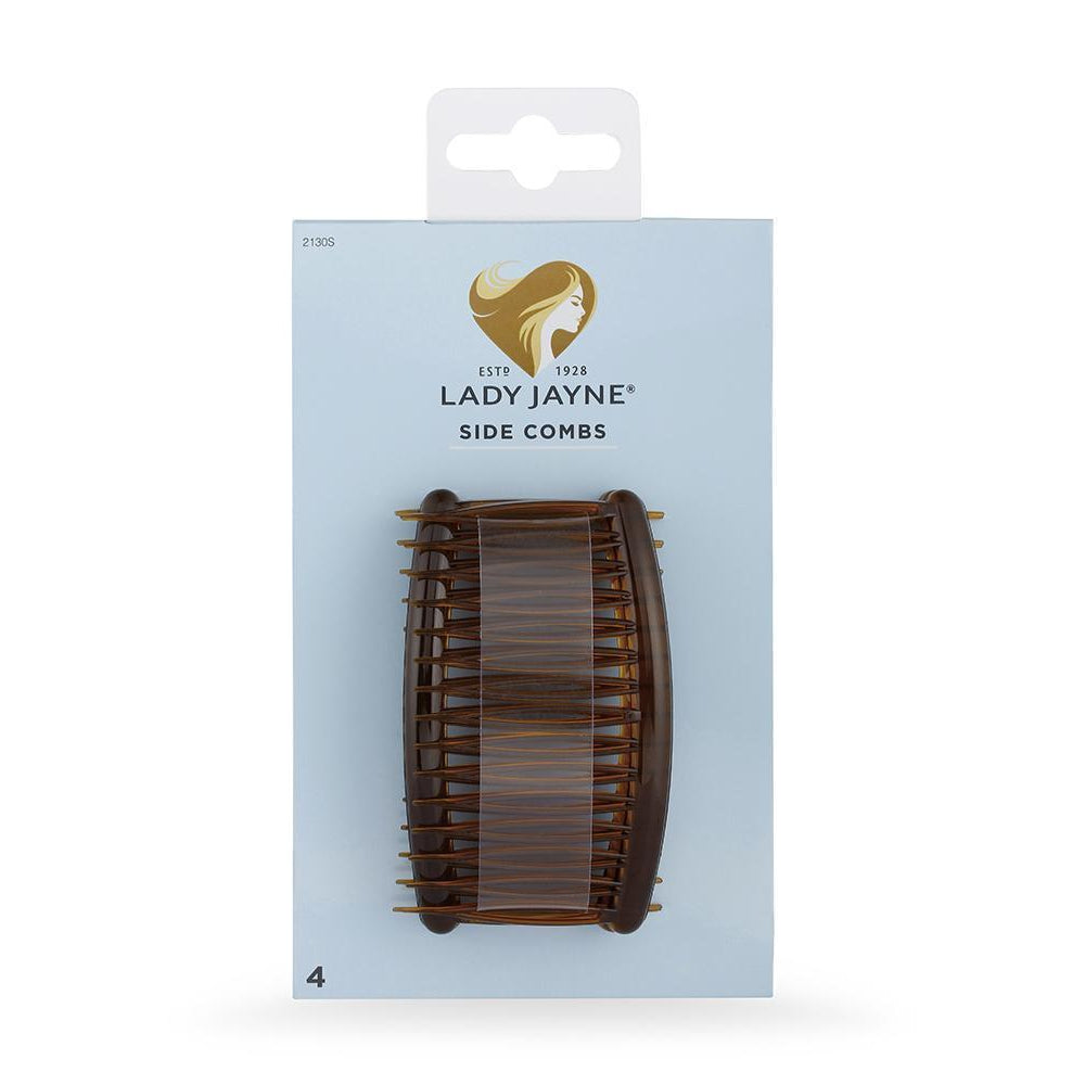 Lady Jayne Side Comb Medium 4pk