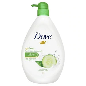 Dove Bodywash Cucumber and Green Tea Fresh Touch 1L