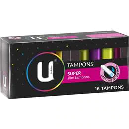 U By Kotex Tampon Super 16 **