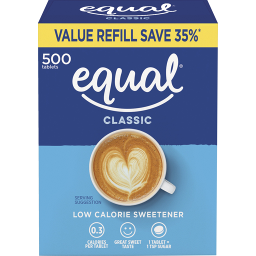 Equal Sweetener Tablets Refill 500pk