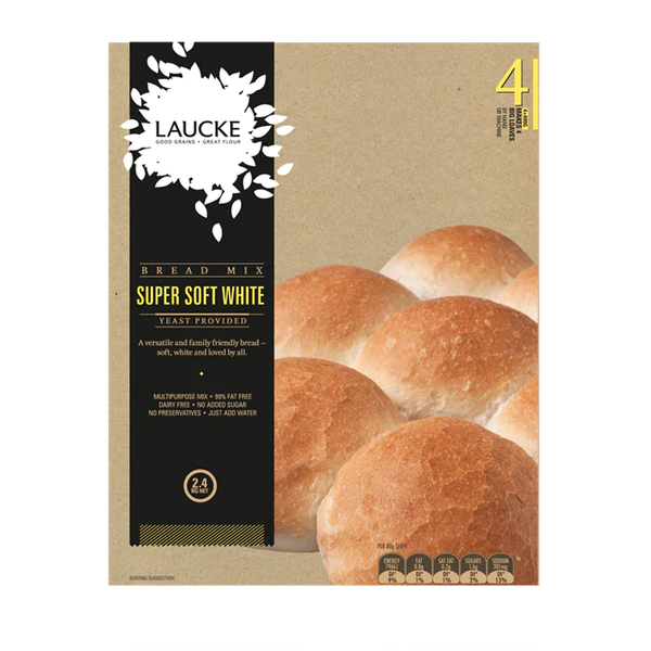 Laucke Super Soft White Bread Mix 2.4kg **