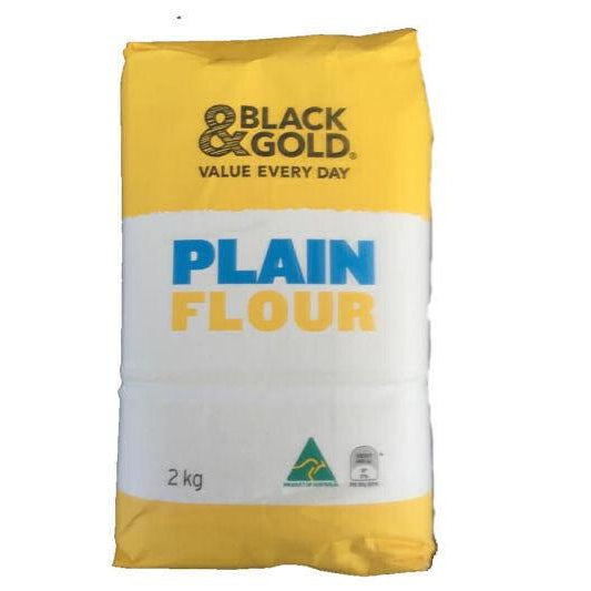 Black & Gold Plain Flour 2kg