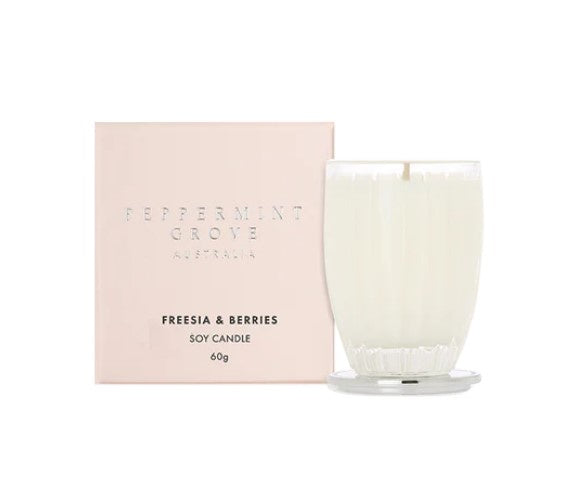 Peppermint Grove Candle 60g Freesia & Berries