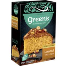 Greens Caramel Mud Cake 600g