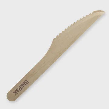 Biopak Wooden Knives 10pk