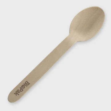 Biopak Wooden Spoon 10pk