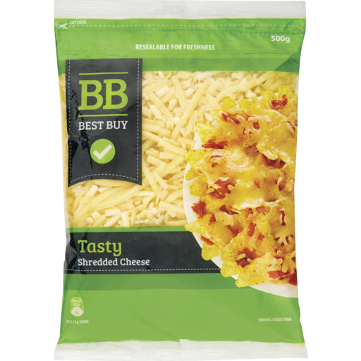 Best Buy Shredded Tasty Cheese 500g