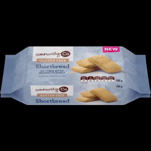 Community Co Shortbread GF 180g