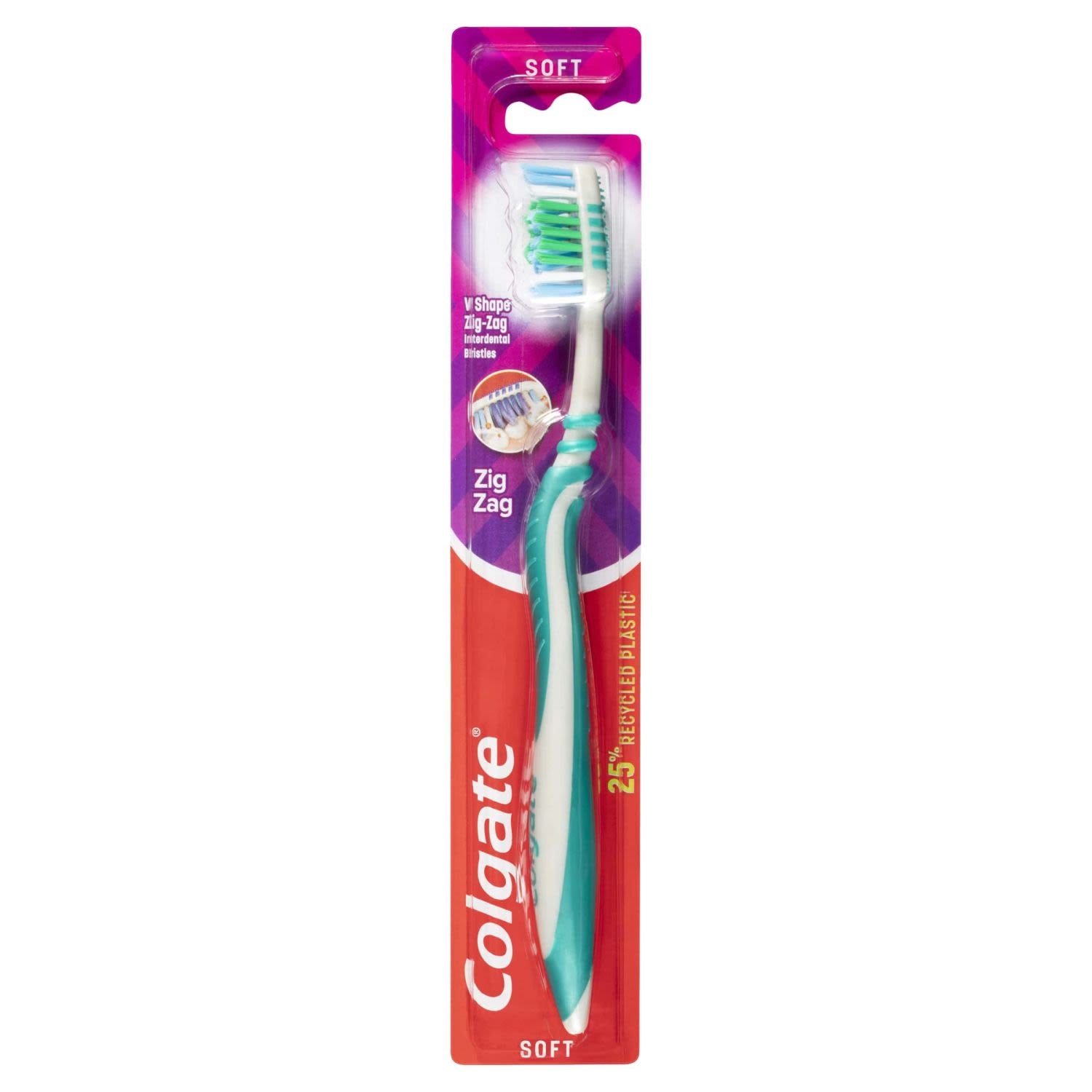 Colgate Toothbrush Zigzag Soft 1pk