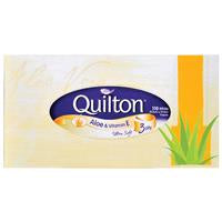 Quilton 3ply Aloe Vera Facial Tissue 110pk