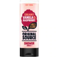 Original Source Creamy Vanilla & Raspberry Shower Gel 250ml