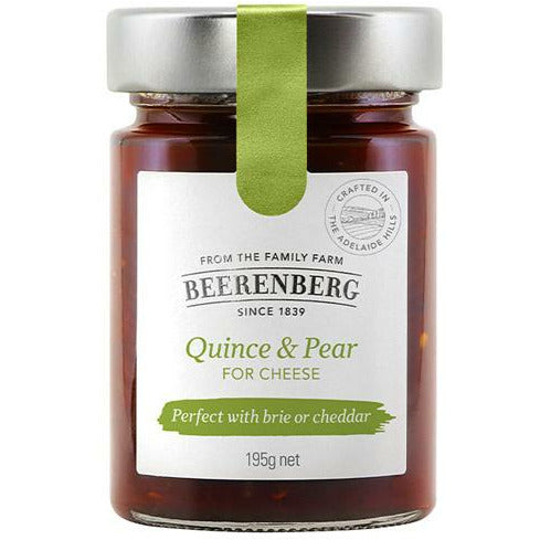 Beerenberg Quince & Pear For Cheese 195g